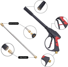 TuBaSaki ergonomic handle with safety lock detail for secure operation benefit