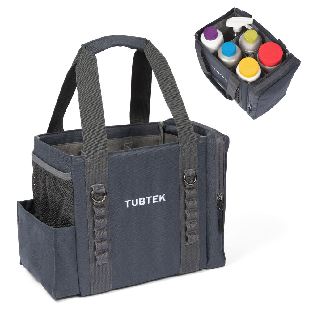 TUBTEK ChemBag front closed showing compact, weatherproof storage benefit