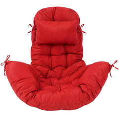 Tudomro bright red front view showing plush thickness and vibrant color for instant comfort