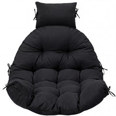 Tudomro front view of egg chair cushion showing plush fit and comfort