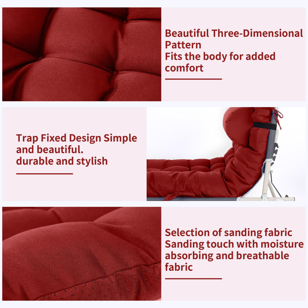 Tudomro headrest pillow detail providing targeted neck support and extra comfort
