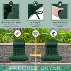 Tudomro matching headrest pillow detail boosting neck comfort for lounging