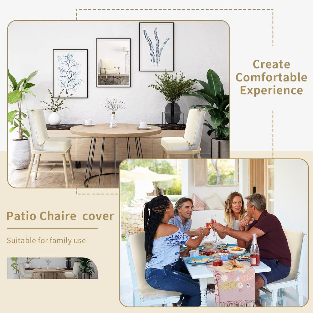 Tudomro lifestyle patio set with covers illustrating cohesive outdoor style