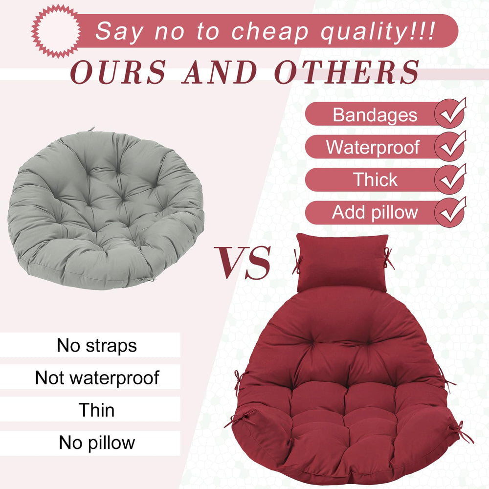 Tudomro pillow and top-stitching detail showing durable seams and comfort