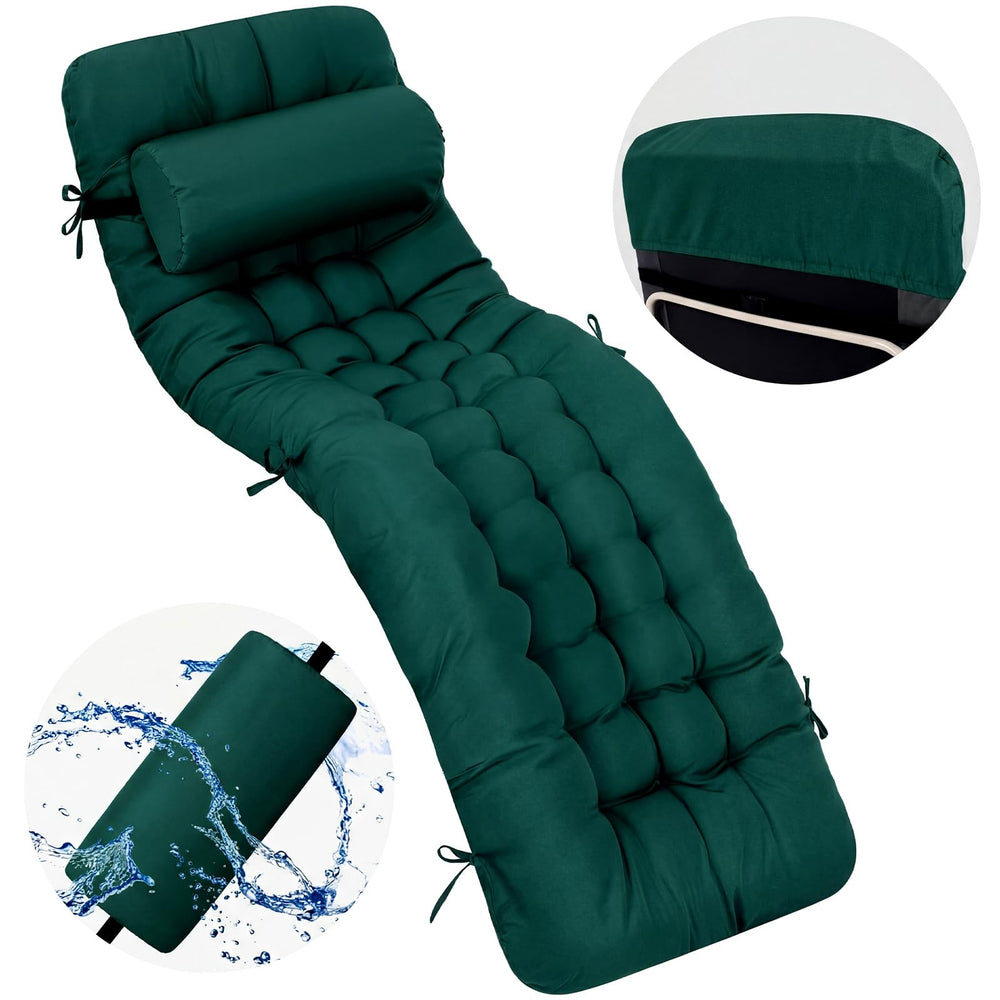 Tudomro size comparison with ruler demonstrating 66x20.9-inch fit for chaise lounges