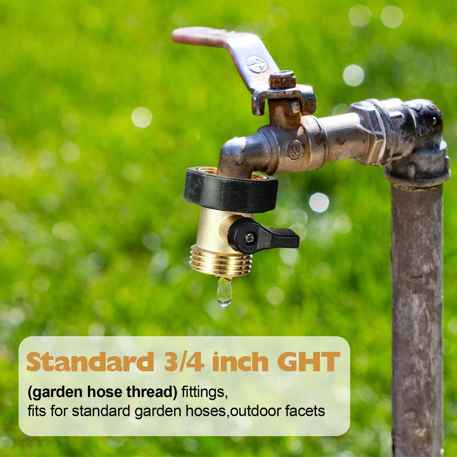 Tudomro valve handle detail showing easy-turn control for precise water flow management