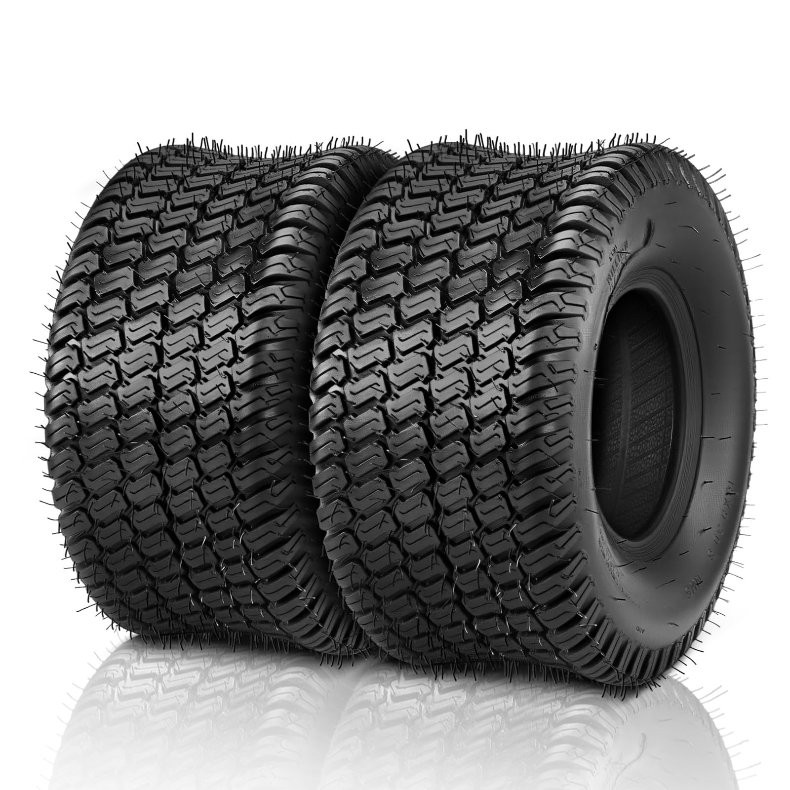 TUFFIOM front view of tire set showing profile and fit for easy replacement