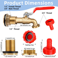 Tujoe close-up of solid brass faucet detail illustrating corrosion resistance