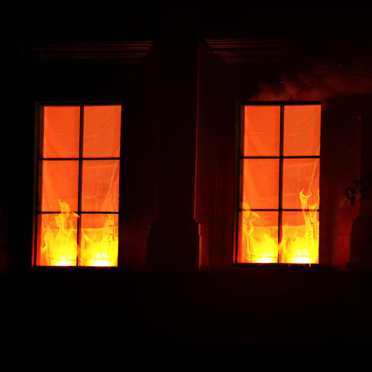 Tujoe front packaging showing complete window fire kit and quick setup benefit