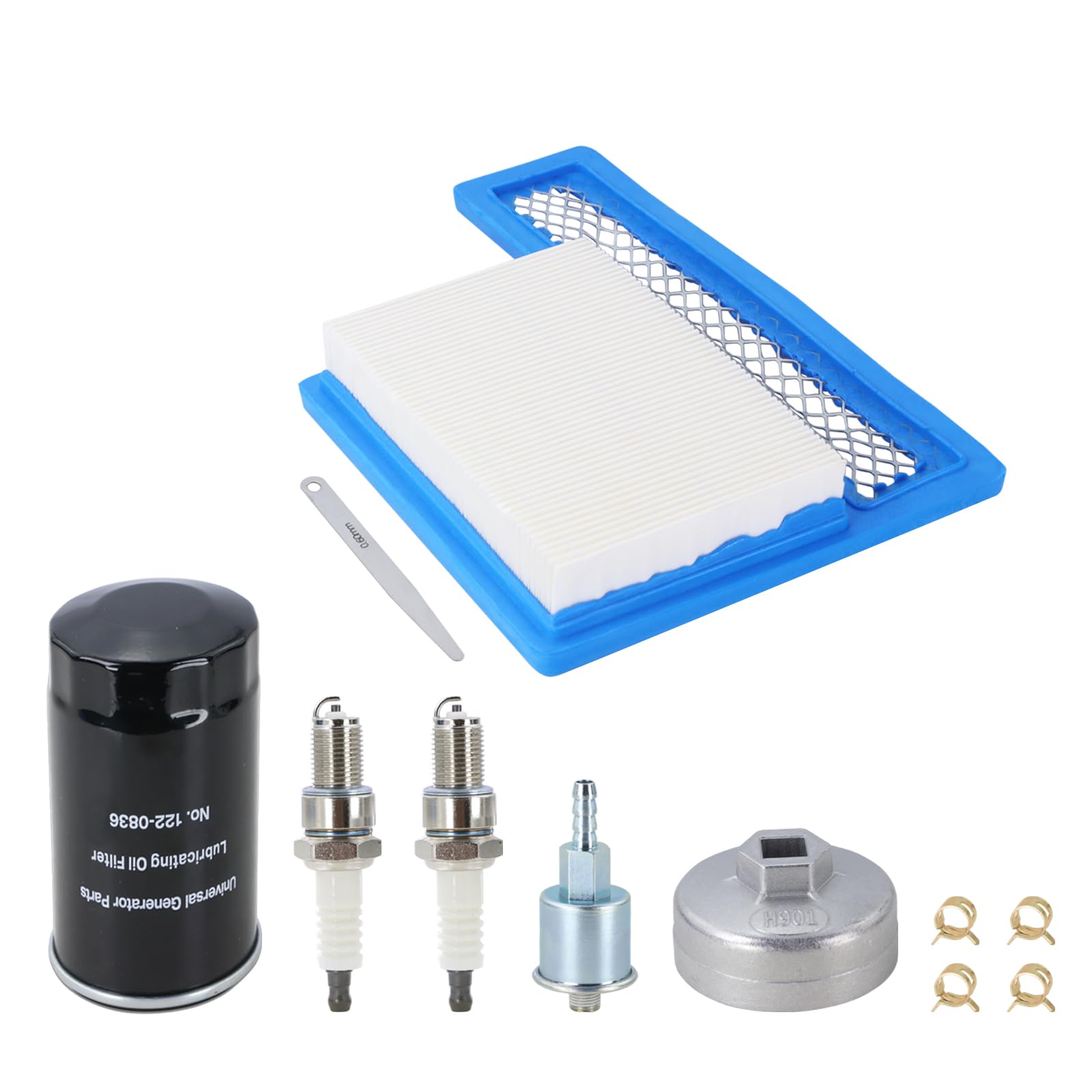 TuLeYiLe front packaging showing complete Onan QG 5500/7000 tune-up kit benefits