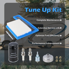 TuLeYiLe oil filter with included wrench close-up for fast, secure replacement