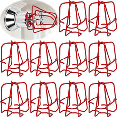 TunaMax front view of cage guard showing visible red protection and quick fit