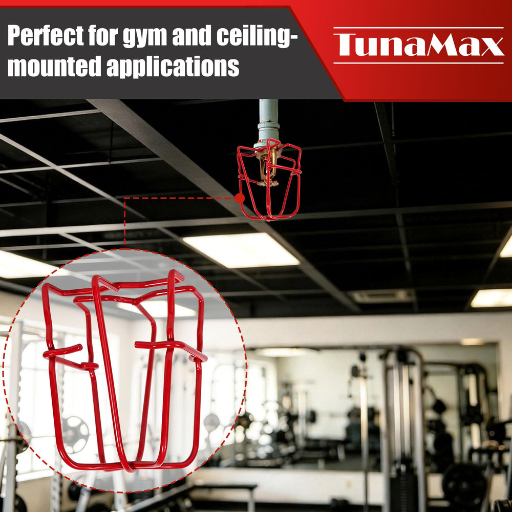 TunaMax side profile of sprinkler guard highlighting compact durable design