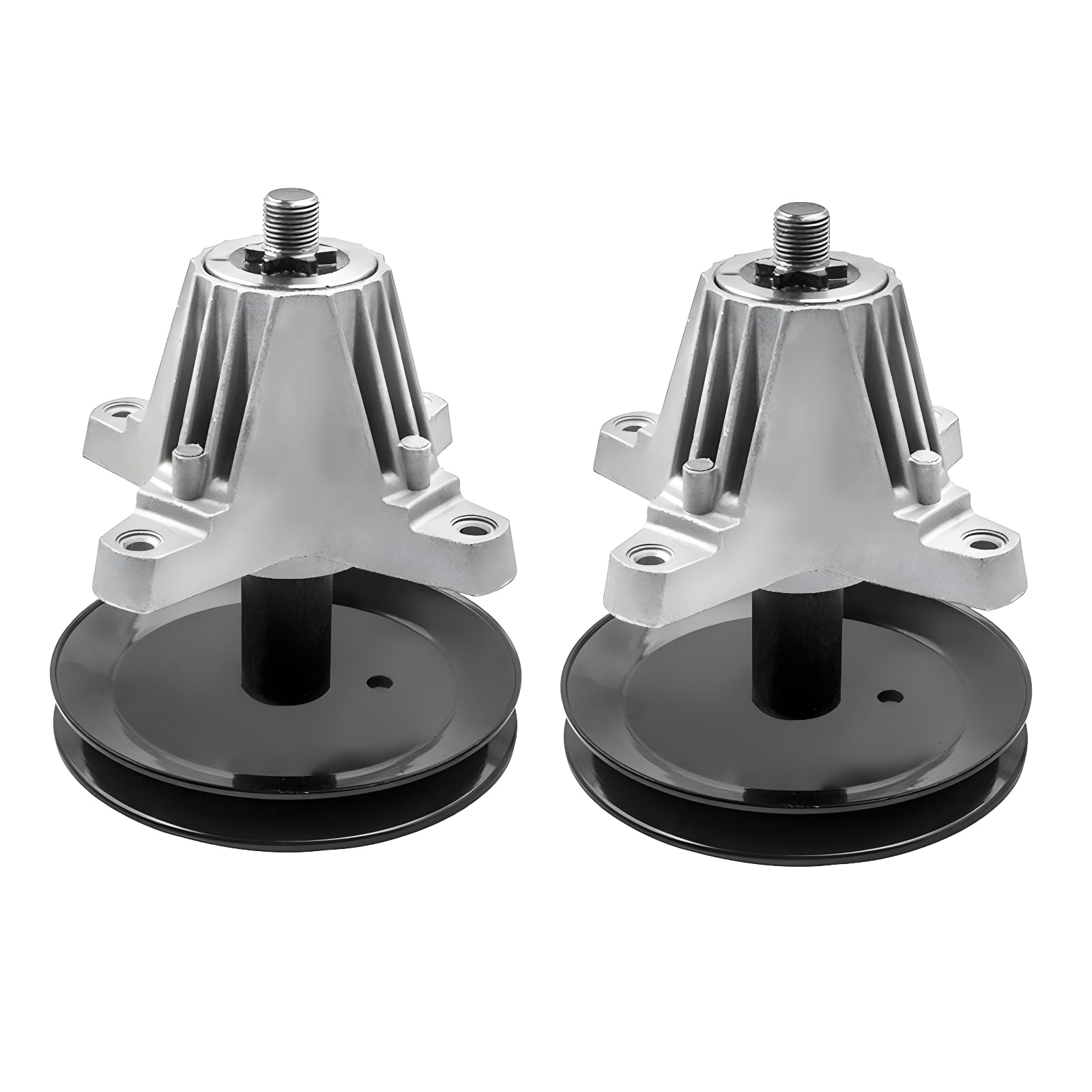 Tuningsworld spindle front view showing mounting holes and fit benefit