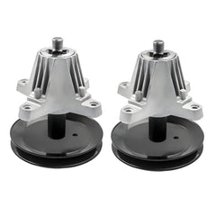 Tuningsworld spindle front view showing mounting holes and fit benefit