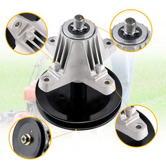 Tuningsworld pulley closeup showing secure alignment for smooth cutting