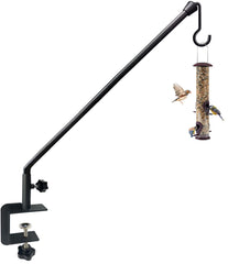 Tuohours deck hook front view showing clamp and long arm for secure hanging