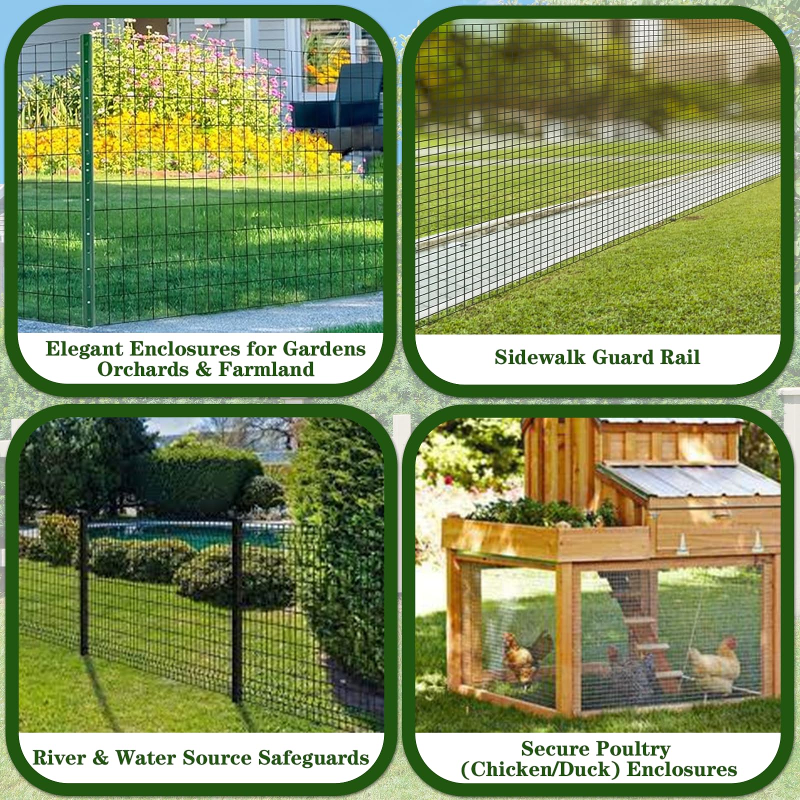 TUOKS pet enclosure built with fence and posts providing secure containment