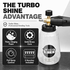 Turbo Shine brass and copper internal core close-up for durable performance