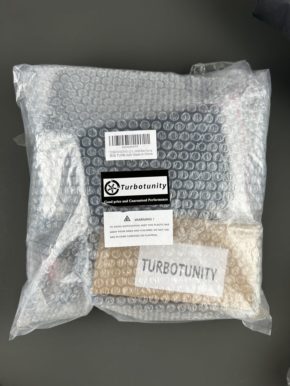 TURBOTUNITY full kit shown during generator installation for quick field tune-up convenience