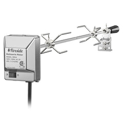 TURBRO rotisserie front assembly showing stainless finish and robust build benefits