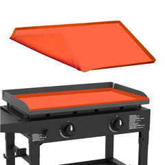 TURLIOARN front view of 28-inch silicone mat showing full-coverage protection
