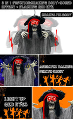 TURNMEON pirate ghost bendable arm detail for customizable spooky hand poses