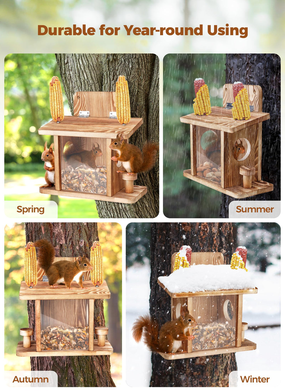 Turosur lifestyle garden setting displaying integrated look and backyard wildlife viewing