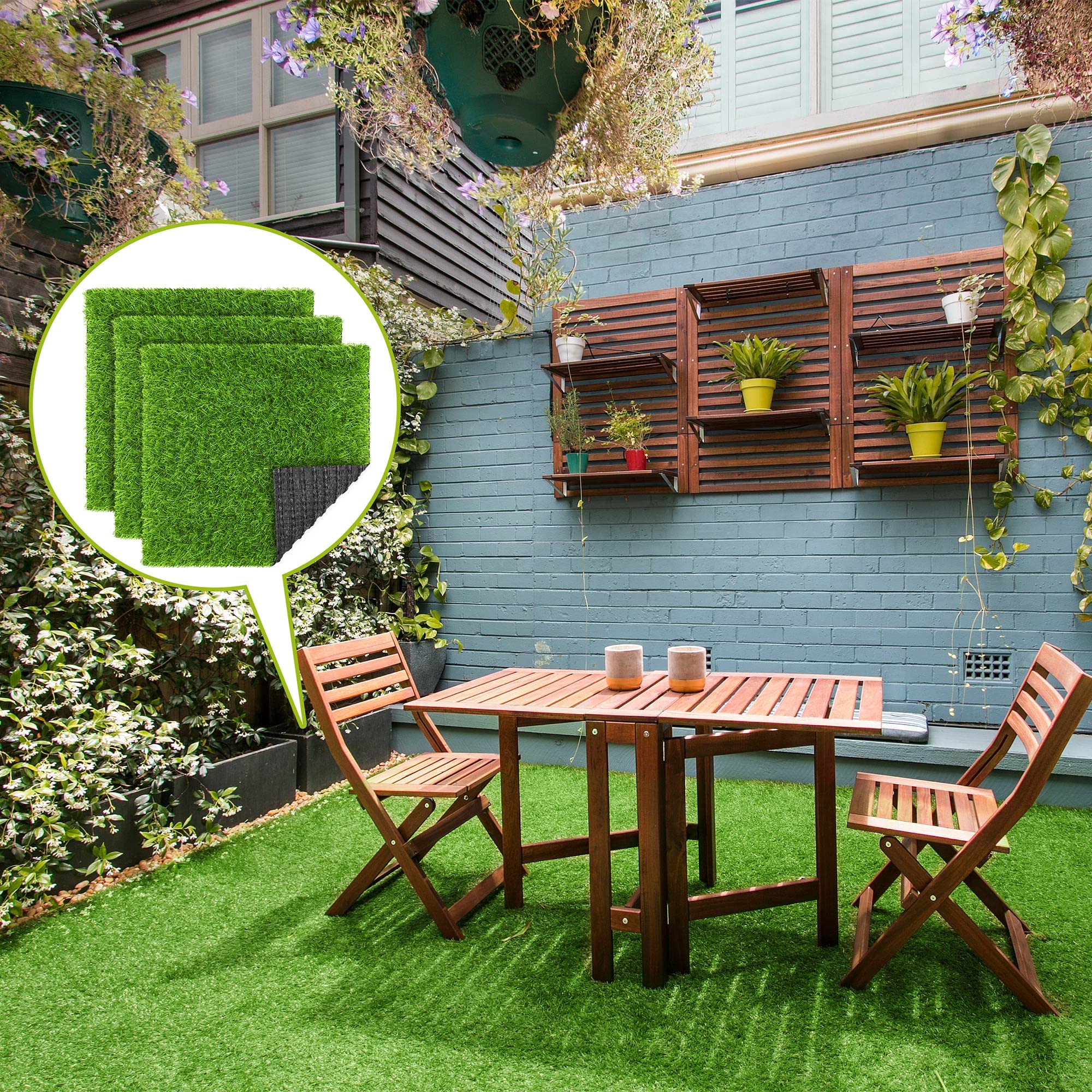 TURSTIN mat being trimmed for DIY use showing customizable, craft-ready feature