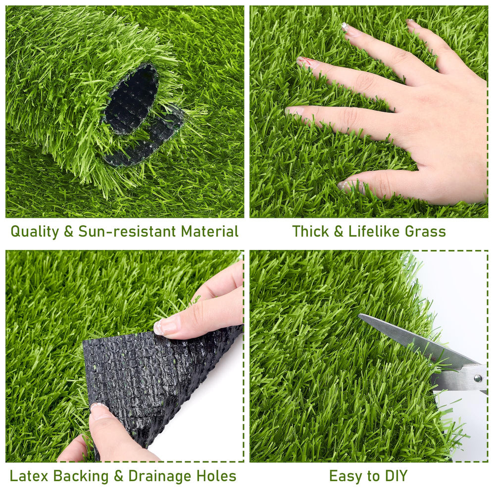 TURSTIN size comparison with ruler showing 12x12 inch square for planning