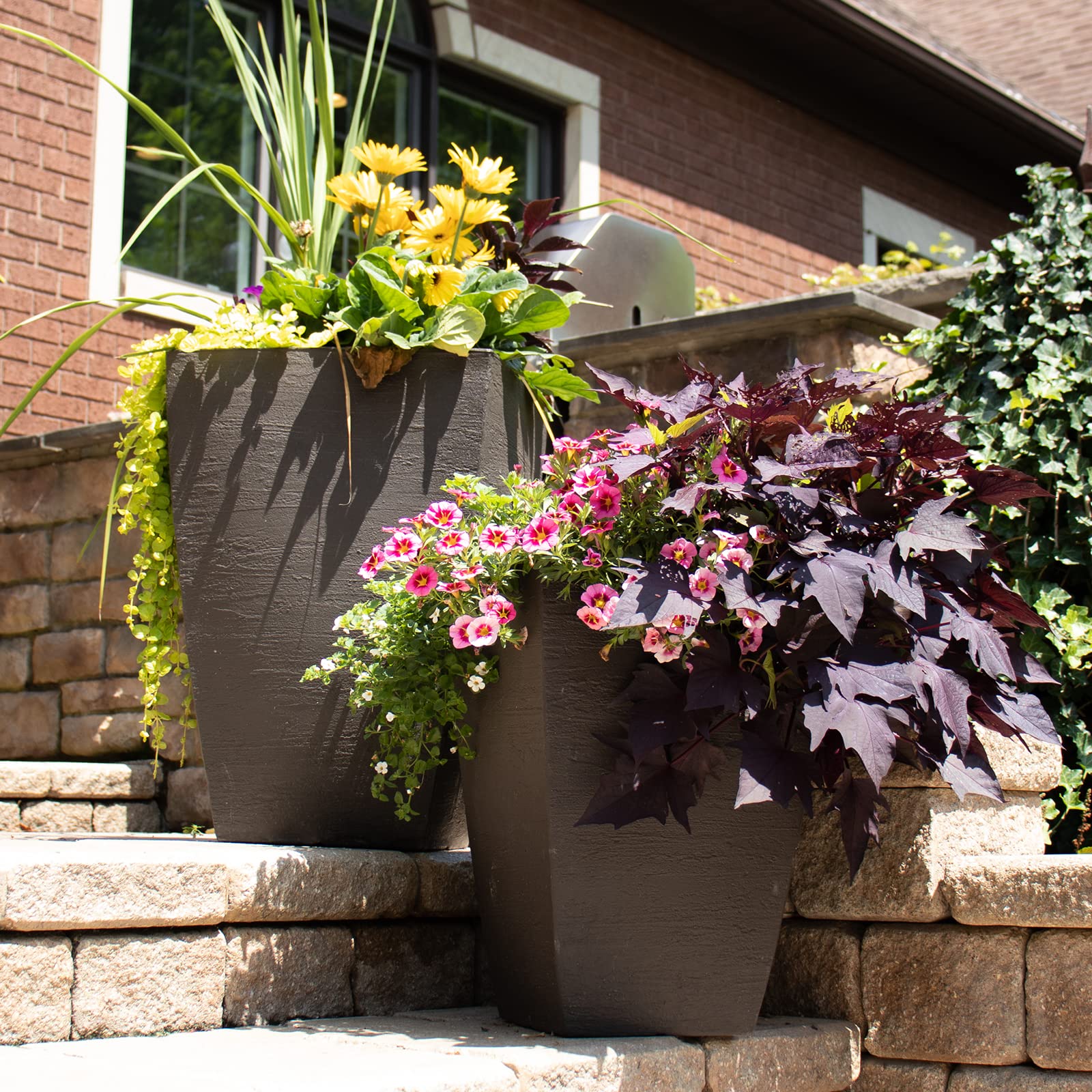Tusco Products close-up of textured finish highlighting stone-like look and durable surface