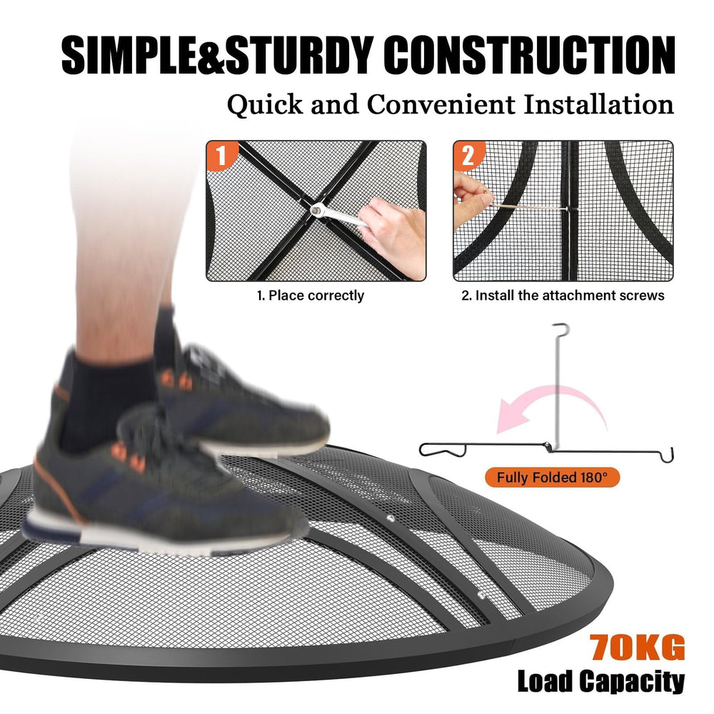 TUSGENK disassembled pieces packed compactly for easy transport