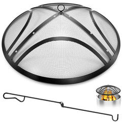 TUSGENK front view assembled showing protective cover and clear fire visibility