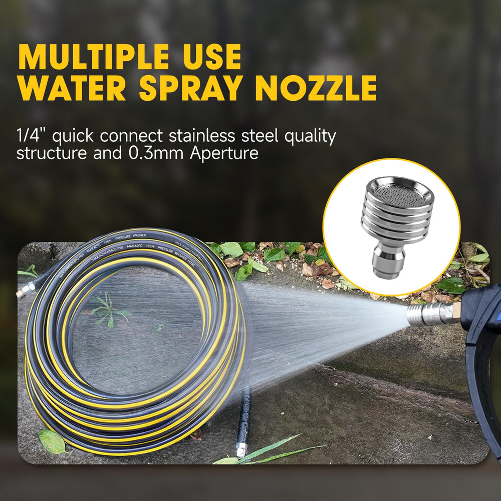 TUTULUCK rotating spinner head cleaning pipe walls for better flushing