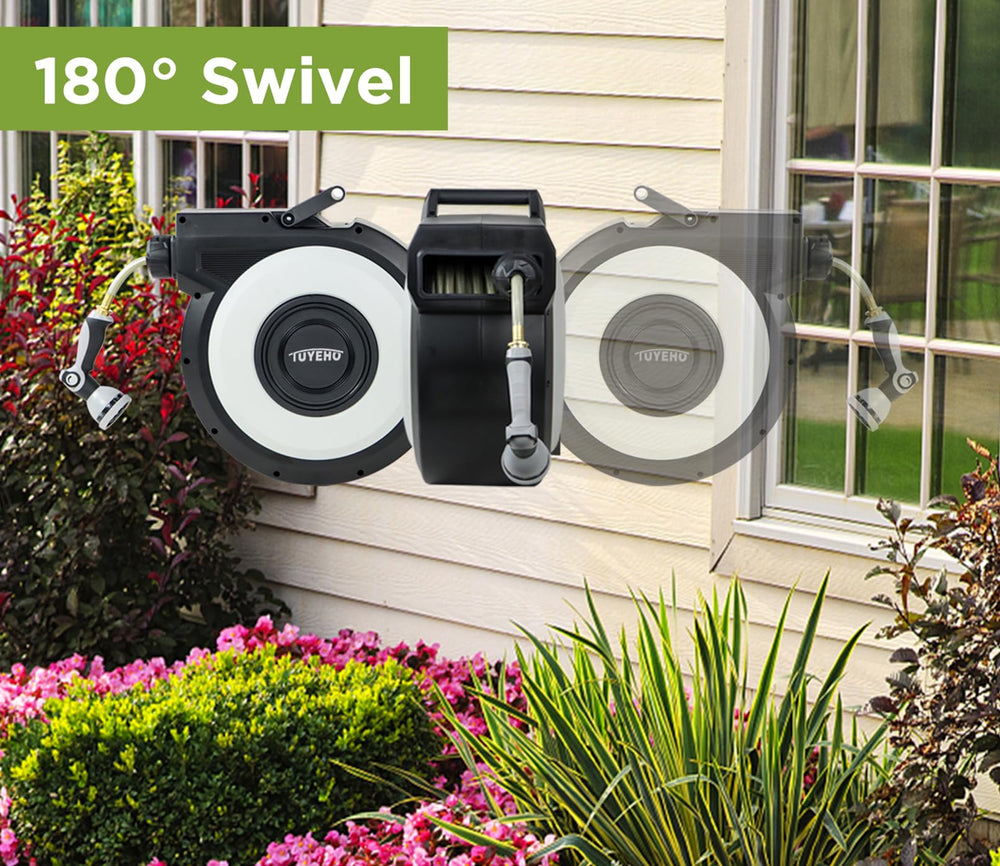 Tuyeho mounted unit with drill template showing easy installation benefit