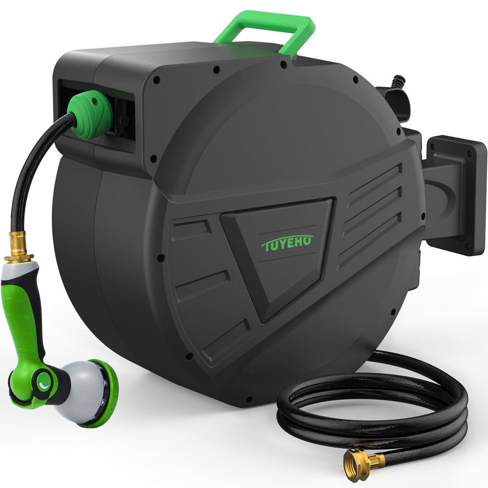 Tuyeho front-mounted reel showing neat storage and easy access benefit