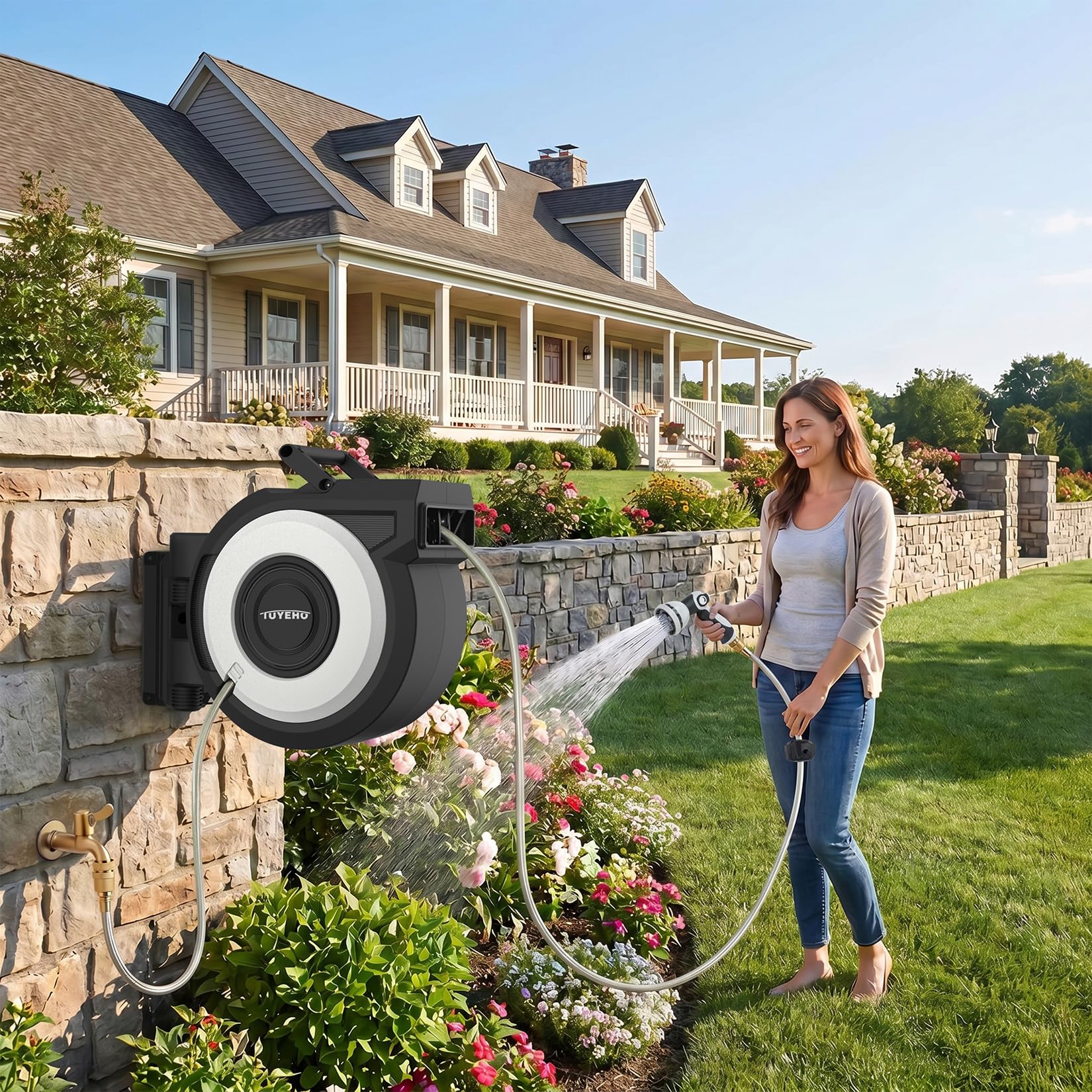 Tuyeho wall bracket and hardware demonstrating secure mounting ease
