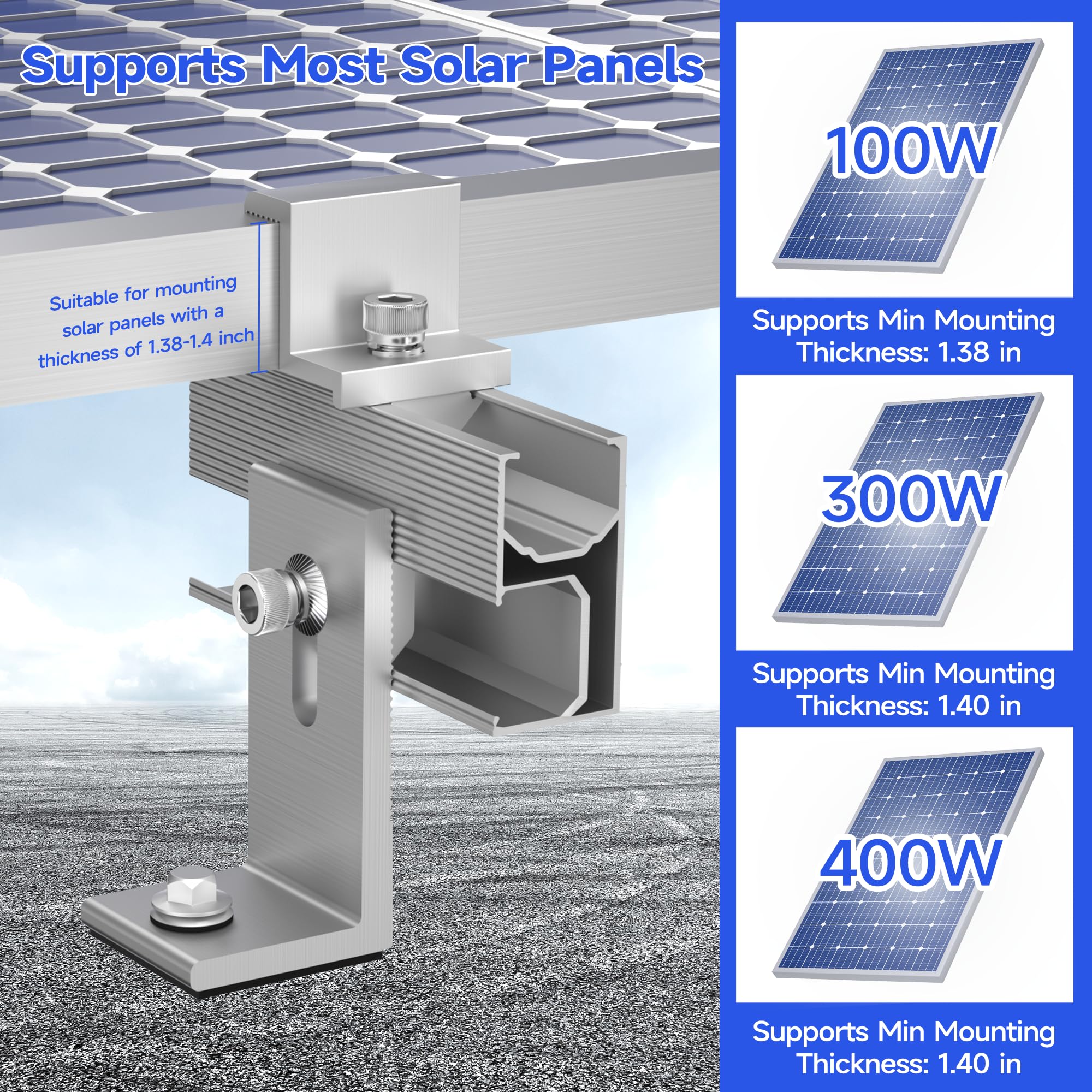 Tuykay mounted solar panel on metal roof demonstrating secure attachment