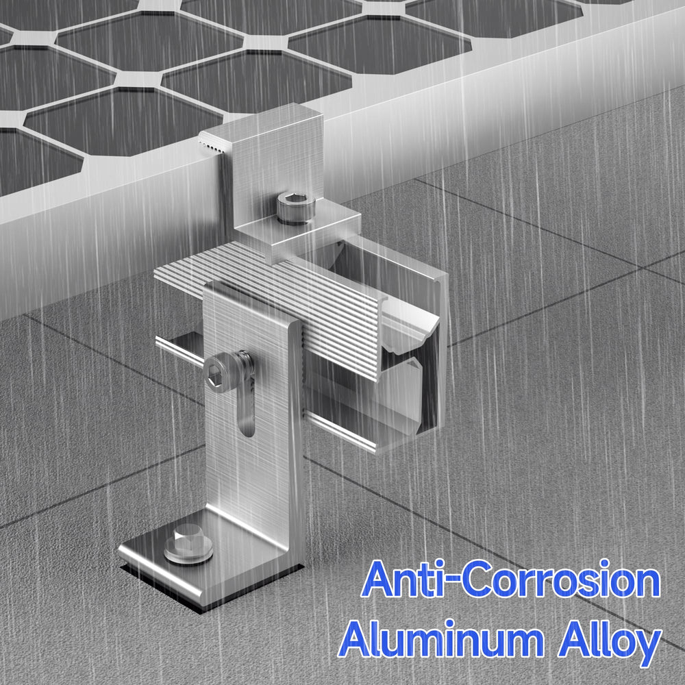 Tuykay waterproof sealant and drain clips applied to prevent water pooling