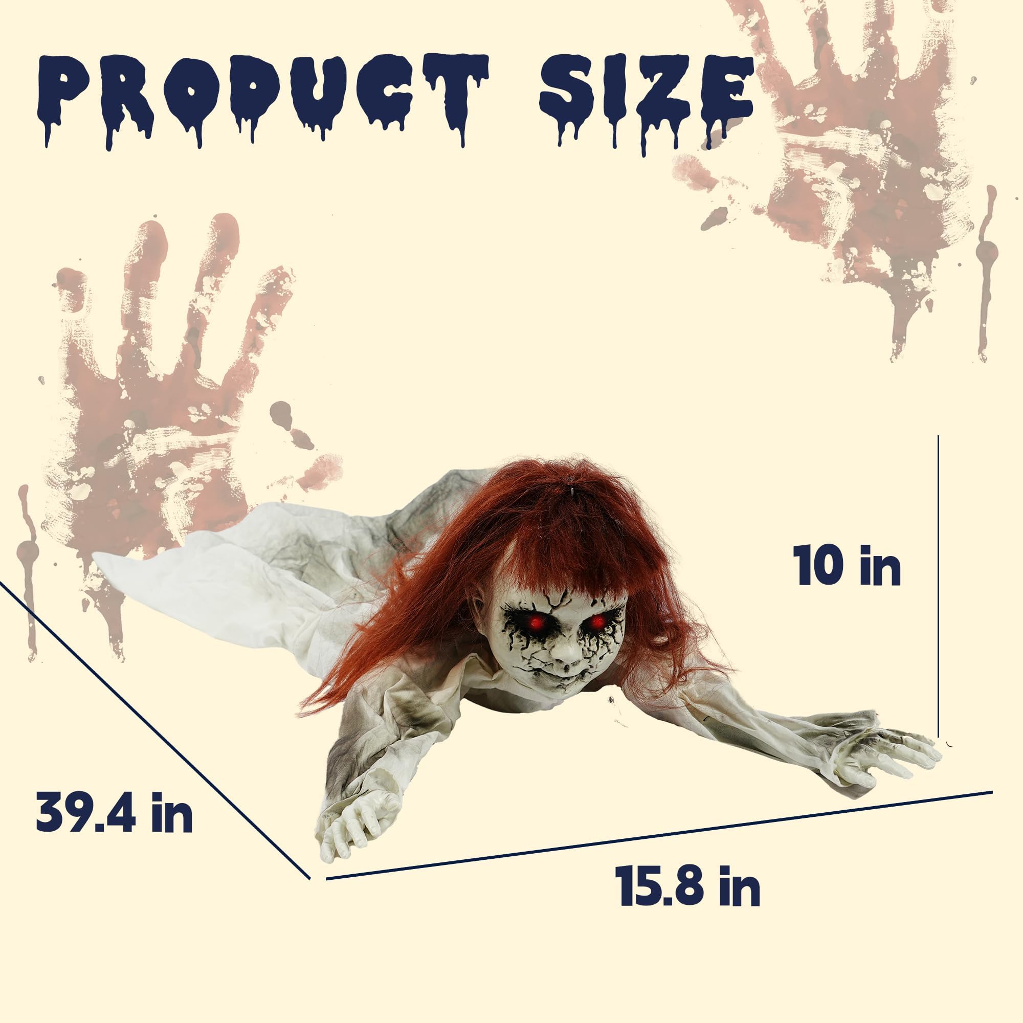 TW SHINE visible crawling mechanism showing motion effect