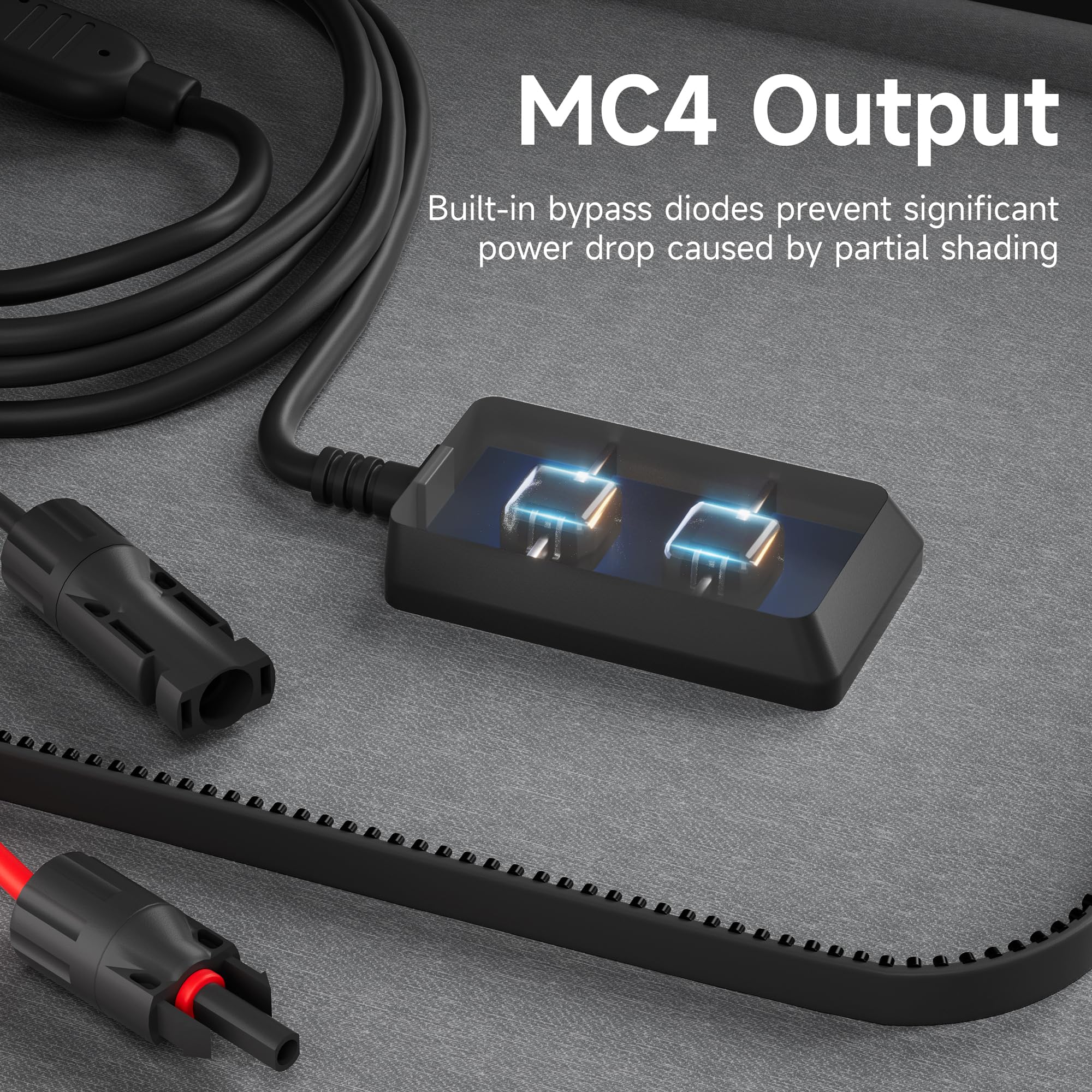 TWELSEAVAN MC4 cable and DC adapters for wide power station compatibility