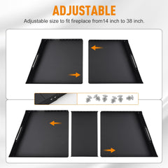 TwentyNext three separate panels laid out illustrating adjustable lengths