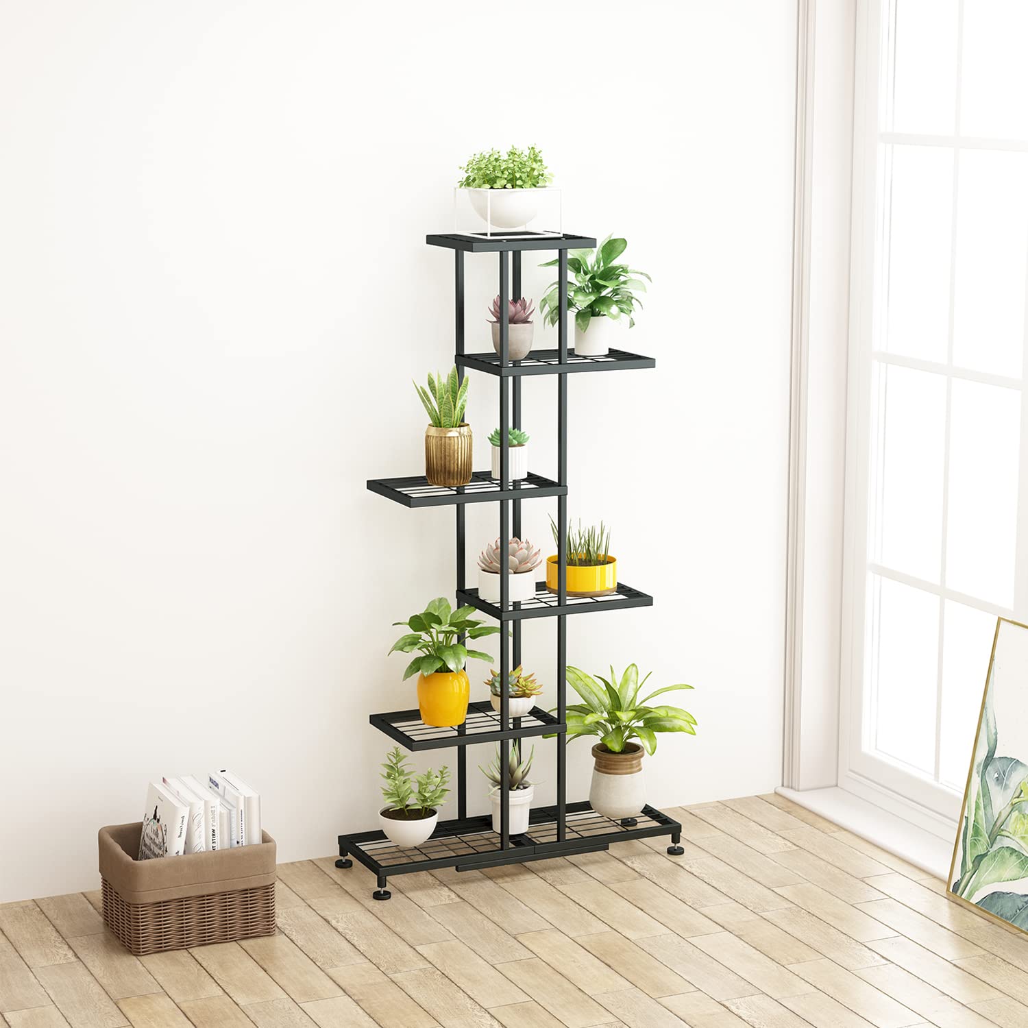 Twhep in living room styled with decor showing multi-use display benefit