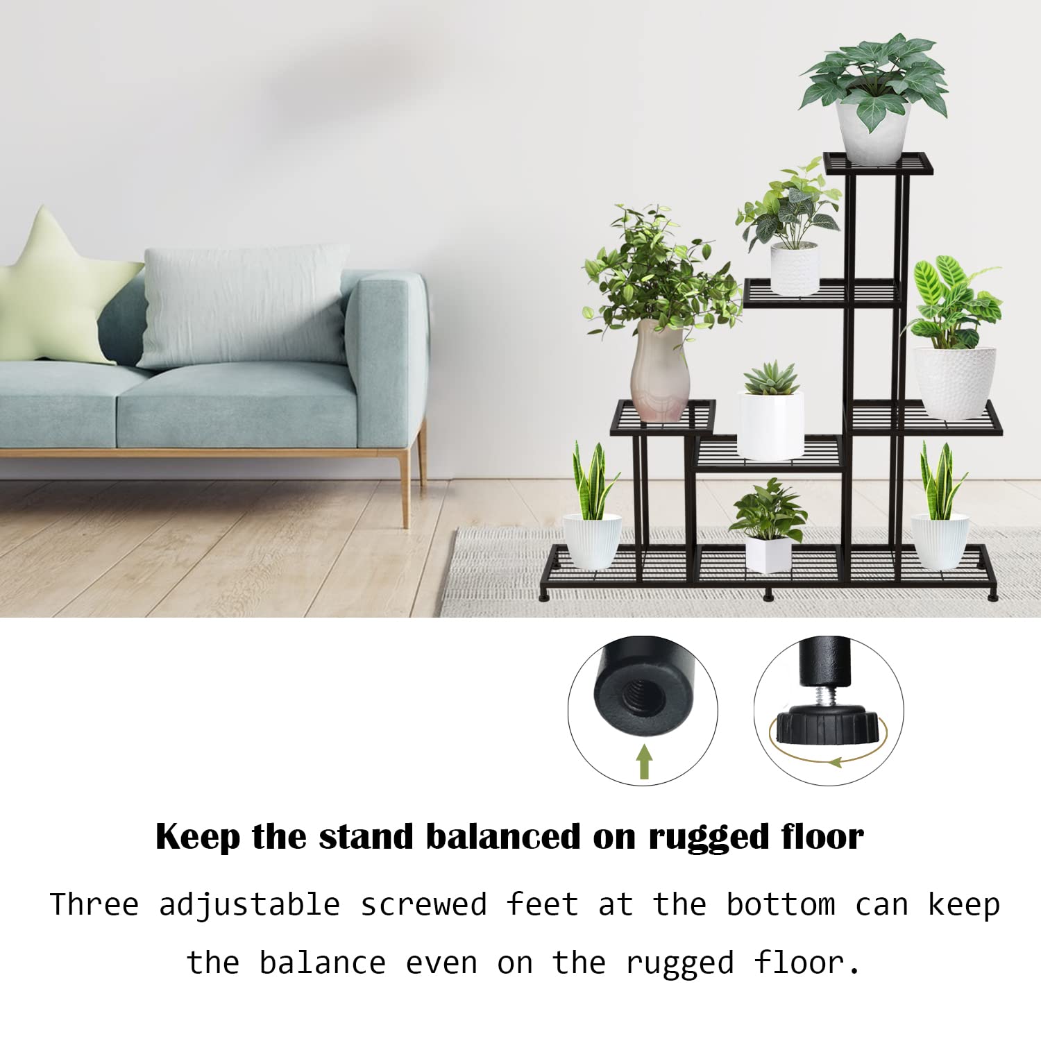 Twhep used as shoe and decor shelf showing multifunctional benefit