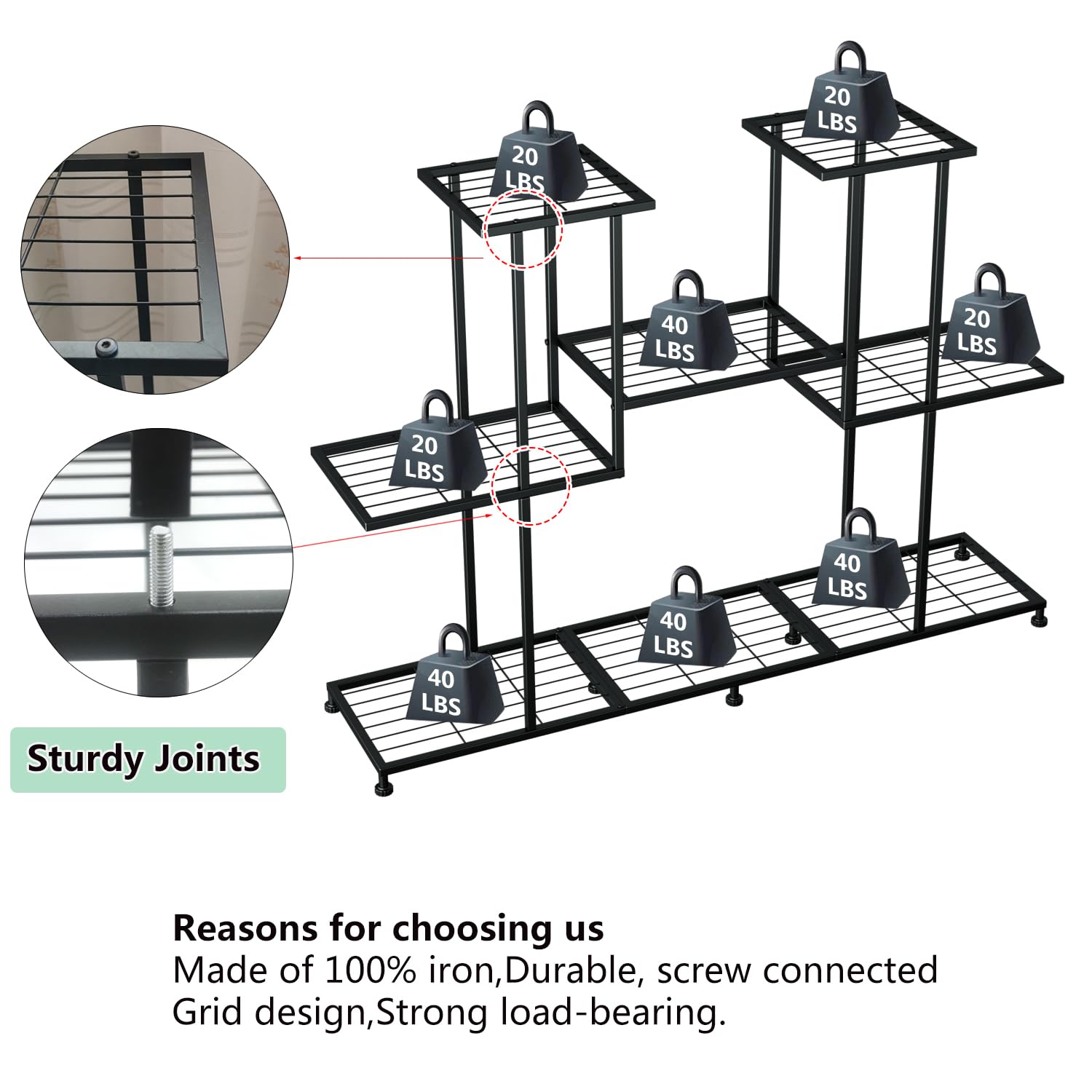 Twhep stability base and frame connection demonstrating reinforced sturdy construction