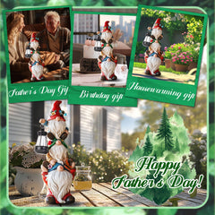 twinbling garden gnome side profile illustrating resin detail and weatherproof design