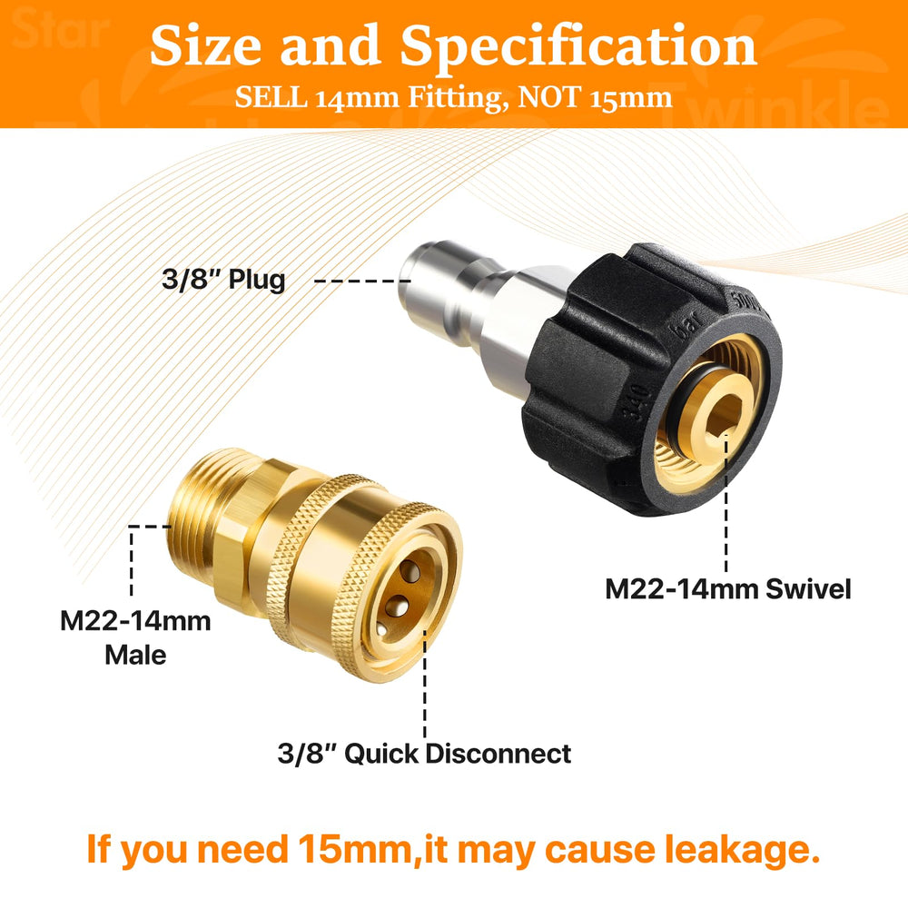 Twinkle Star size comparison beside ruler to verify M22 14mm inside diameter before purchase