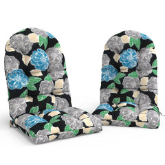 TWLEAR front view of peony garden cushion showing full pattern and fit benefits