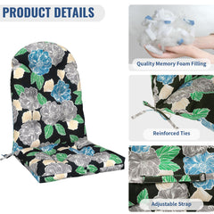 TWLEAR cushion in use on porch providing comfortable outdoor seating
