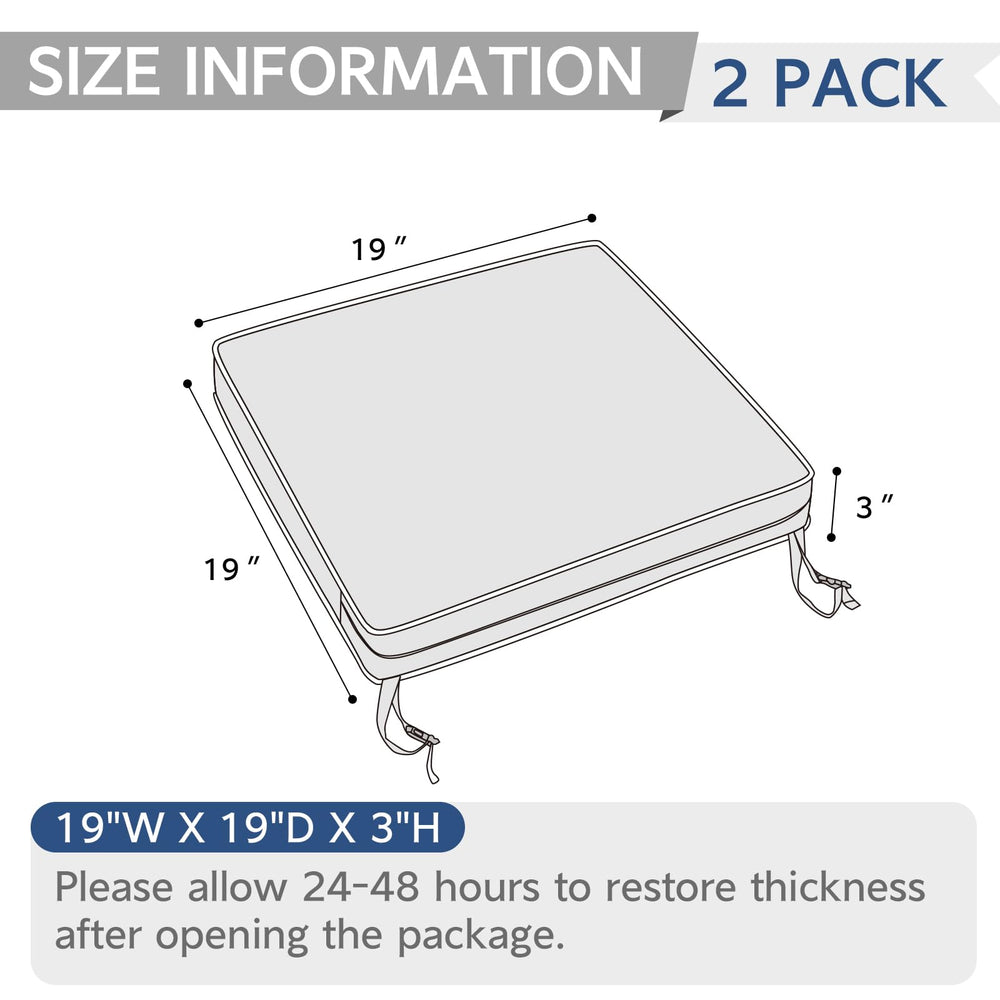 TWLEAR foam cross-section showing 3-inch high-density support benefit